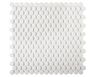 Мозаика Non-Slip Penny Round White Antislip 30.9х31.5
