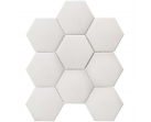 Мозаика Non-Slip Hexagon Big White Antislip 25.6х29.5