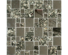 Мозаика Metal Ms-611 Металл Стекло (15х48х8) 30x30