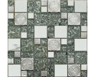 Мозаика Metal Ms-620 Металл Стекло (23х48х8) 30x30