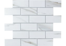 Мозаика Брикет Калакатты золотой / Brick Calacatta Gold  (4.5х9.5) 28.75х29.2