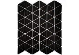 Мозаика Рино чёрный матовый / Reno Black Matt (3.9x4.5) 25.2x29.1