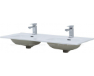 Раковина для тумбы Aquanet Flat 120 (двойная)