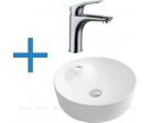 Раковина Aquanet Moon-2 (+ смеситель Aquanet Atletic AF310-10С)