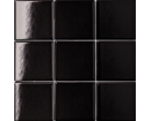 Мозаика 10х10 см Black Glossy 97х97 30x30