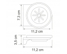 Мыльница Kammel K-8329WHITE       
