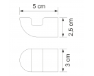Крючок Kammel K-8323WHITE     