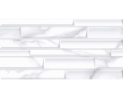 Керамическая настенная плитка Calacatta Bianco Bricks Rel. 31.5х63