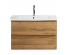 Тумба подвесная с керамической раковиной BelBagno ALBANO-CER-800-2C-SO-RR                 