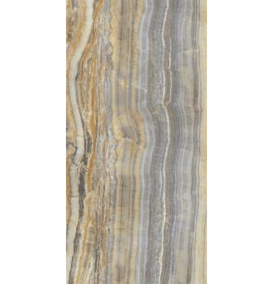  Керамогранит Ultra Onice Grey Onyx Vein Cut Lucidato Shiny (6mm)  150х300