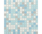 Мозаика Sabbia Azzuro (20x20x4) 32.7х32.7 на бумажной основе (40 шт. в уп.)