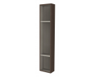 Шкафчик подвесной с открытыми полками 20x12x100 Rovere scuro Soft Cezares 53144