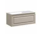 Тумба подвесная SANCOS под раковину Very левая, Beige Soft 995х445х406, VR100LCE