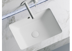 Умывальник CERAMICANOVA Element прямоугольный встраиваемый под столешницу, с крепежом и шаблоном для установки CN6045