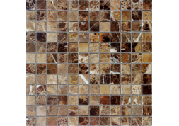 Мозаика Pietrine 7 Emperador Dark POL (23x23x7) 29.8х29.8