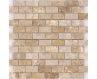 Мозаика Pietrine 7 Emperador Light POL (23x48x7) 29.8х29.8  