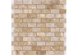 Мозаика Pietrine 7 Emperador Light POL (23x48x7) 29.8х29.8  