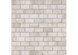 Мозаика Pietrine 7 Travertino Silver POL (23x48x7) 29.8х29.8  