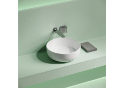 Раковина накладная CERAMICANOVA Taycan, круглая, диаметр 375 мм, белая CN12003
