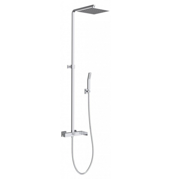 Душевая колонна со смесителем для душа BelBagno ARLIE ARL-DOCM-CRM                                                                                                                      