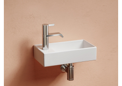 Умывальник CERAMICANOVA Element подвесной прямоугольный (чаша справа, отверстие под смеситель слева) CN6051R