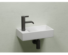 Умывальник CERAMICANOVA Element подвесной прямоугольный (чаша справа, отверстие под смеситель слева) цвет белый матовый CN6051RMW