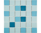 Мозаика Porcelain Pw4848-01 Керамика Глянцевая (48х48х5) 30.6x30.6