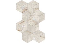 Мозаика Marvel Diva White Everest Mosaico Hex Lapp. (AYLR) 23.3х40.3