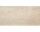 Ступень Scandiano Beige Stopnica Prosta 30x60