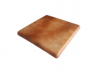  Ступень угловая Materia Mat Ang Monolitico Rosso 33x33 