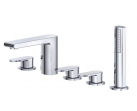 Смеситель на борт ванны BELBAGNO TERRA TER-VI5-CRM                                                                                                                                  