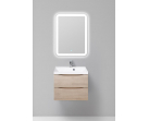Тумба подвесная с раковиной BelBagno MARINO-600-2C-SO-RG-P                 