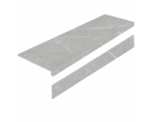 Ступень керамогранит L СТУПЕНИ DAKOTA GRIS 32х120 MATT с подступенником
