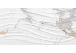 Керамическая настенная плитка Calacatta Macchia Vecchia Onda Shine Rettificato 30x60