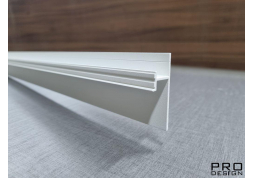 Теневой плинтус скрытого монтажа Pro Design 380 Грунт под покраску          