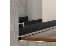 Теневой плинтус скрытого монтажа Pro Design Panel 7210 Черный Муар RAL 9005      