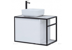 Тумба под раковину Aquanet Nova Lite Loft 75 L белый