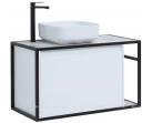 Тумба под раковину Aquanet Nova Lite Loft 90 L белый