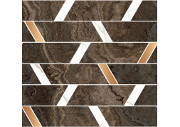  Мозаика Rhapsody Mosaic Brick Brown 30x32