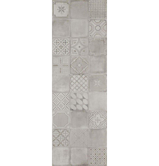 Керамическая настенная плитка Marazzi Materika Decoro Grigio 40х120