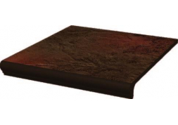 Ступень простая с носиком структ SEMIR BROWN 30x33x1.1
