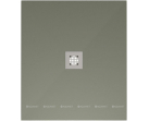 Душевой поддон Allen Brau Priority 90x90 8.31002-CGM олива