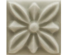 Вставка Studio Taco Relieve Flor 1 Graystone 3x3