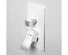 Смеситель для ванны и душа Aller 10641WHITE   