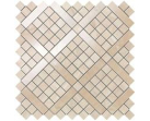 Мозаика Marvel Travertino Alabastrino Diagonal Mosaic  30.5x30.5