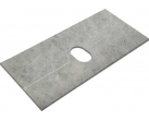Столешница из керамогранита без отверстия под смеситель 1000x460x20 Marmo Grigio Lucido Cezares Cadro KEP-100-MGL-W0