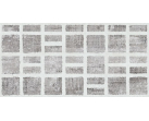 Керамогранит Milano Grey Frame Natural 49.75x99.55     