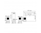 Встраиваемый смеситель для раковины Paar 8835