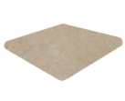 Ступень угловая Esquina Redonda Capri Beige 33х33