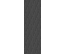 Керамическая настенная плитка Marazzi Eclettica Anthracite Struttura Diamond 3D 40x120